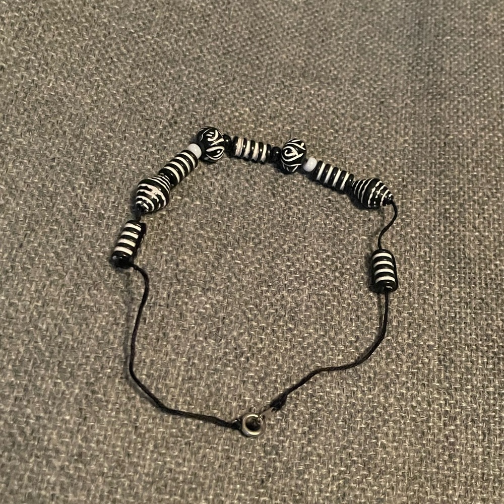 Tribal Handmade Vintage Bead Choker String Necklace